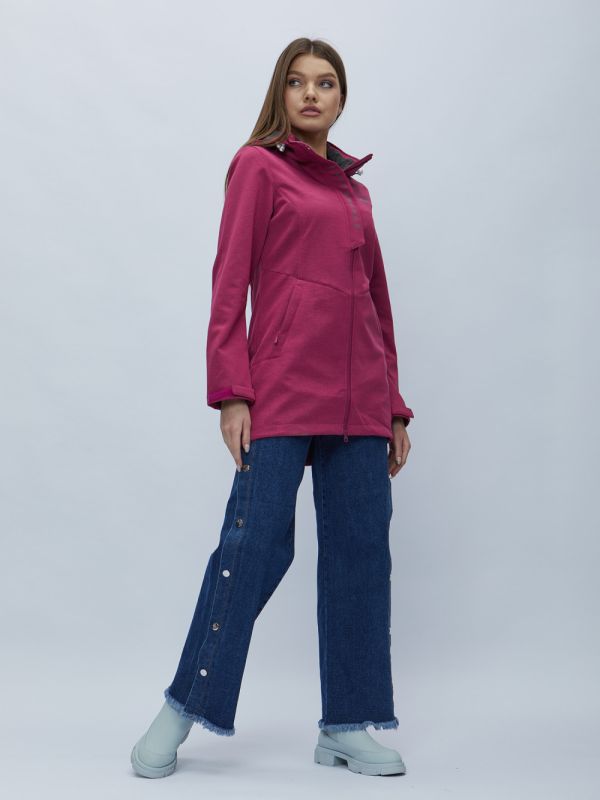 Women's parka MTFORCE spring raspberry 22206M